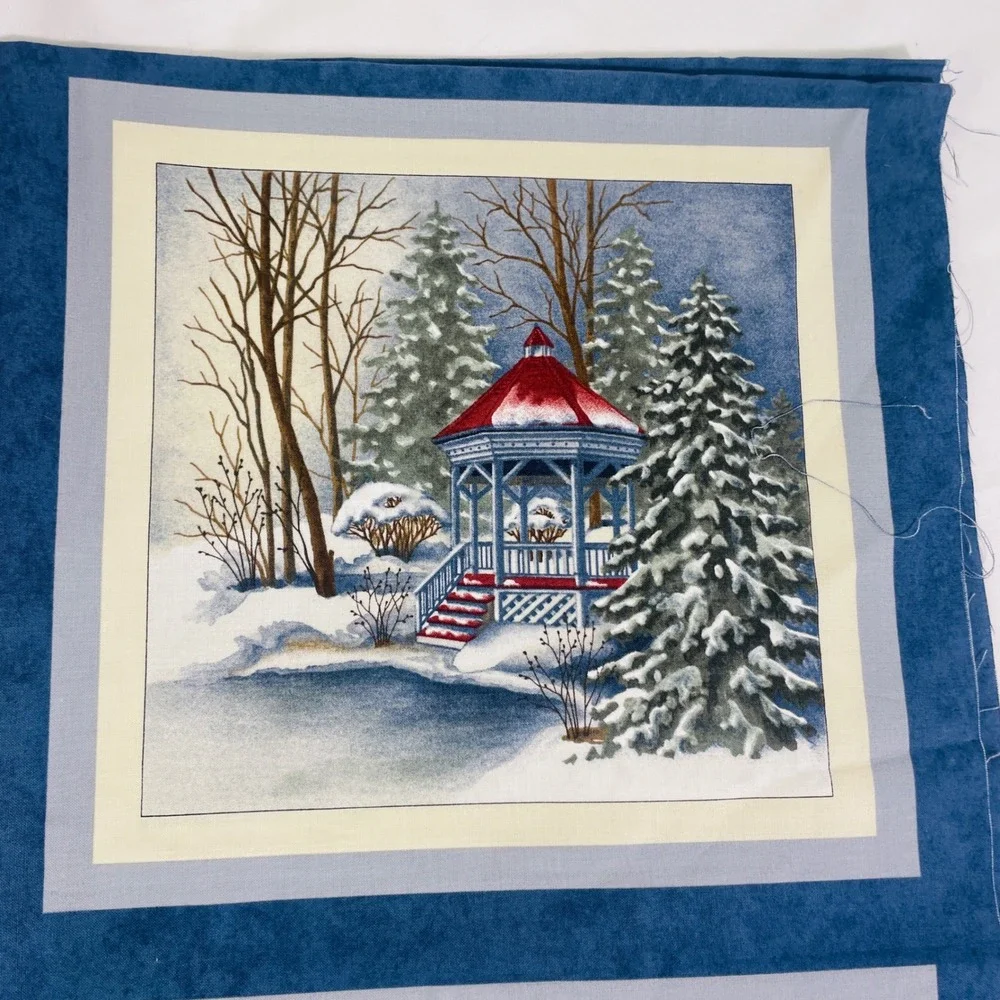 Moda‎ Town Square Fabric Bundle 9.75 yds Winter Christmas Quilt Kit Holly Taylor